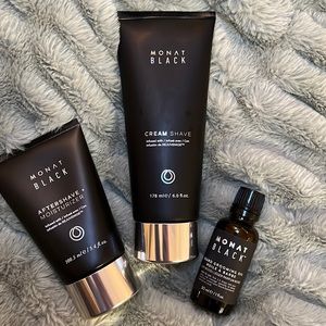 MONAT Black Grooming Set